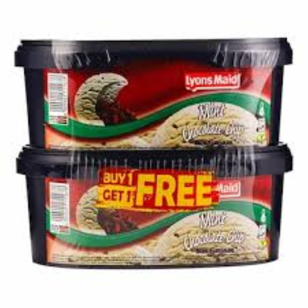 LYONS MAID MINT CHOC 1LTR